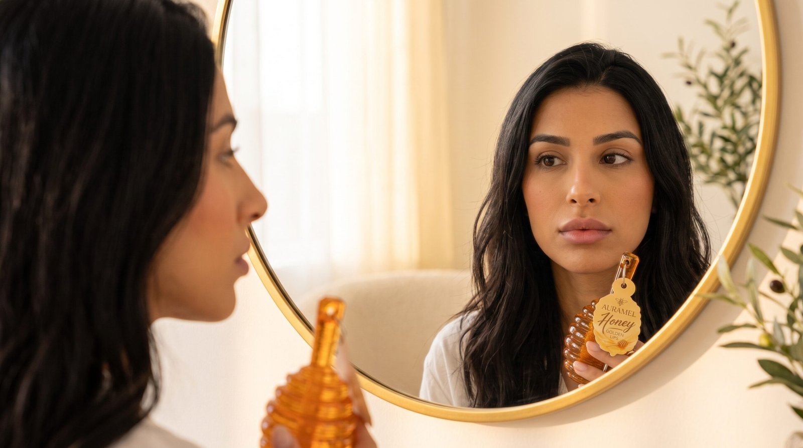 Universo da marca Nature X Power com produtos de skincare, lábios e autocuidado natural